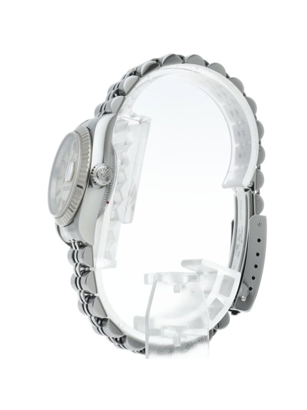 Rolex Datejust Watch 18k White Gold SS Silver - Picture 3 of 7